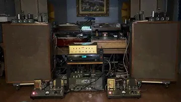 SCOTT  Type 130 preamp + Grommes model 360 + Tannoy 15” Gold speakers