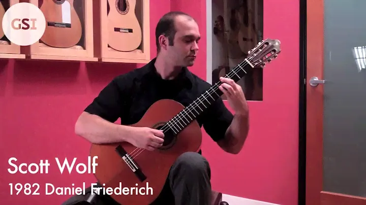 Scott Wolf - 1982 Daniel Friederich: Classical Guitar at Guitar Salon International