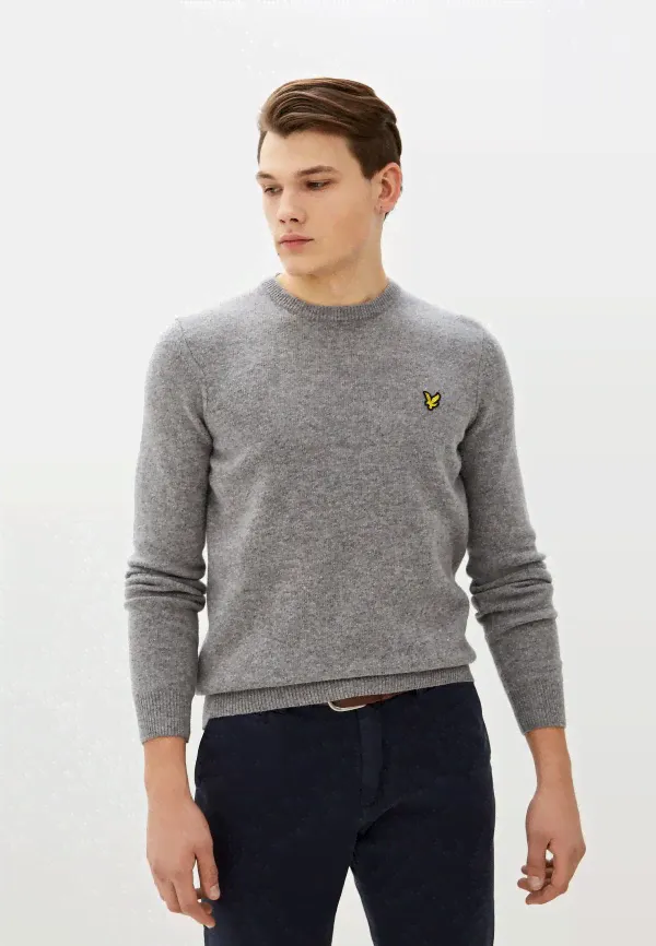 Джемпер Lyle & Scott цвет серый-0