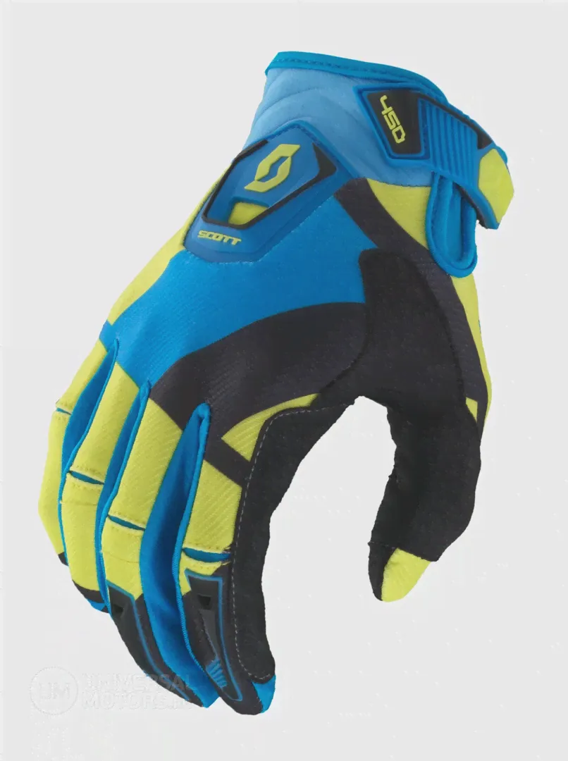 Перчатки Scott 450 CUBIC Green Black-1