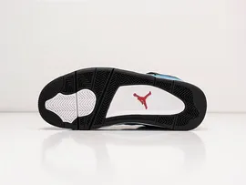 Кроссовки Travis Scott x Nike Air Jordan 4 цвет Голубой