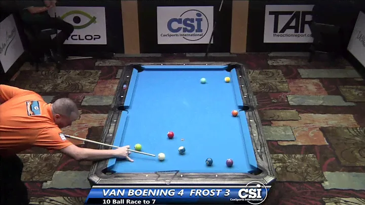 2014 CSI USBTC 10 Ball: Scott Frost vs Shane van Boening