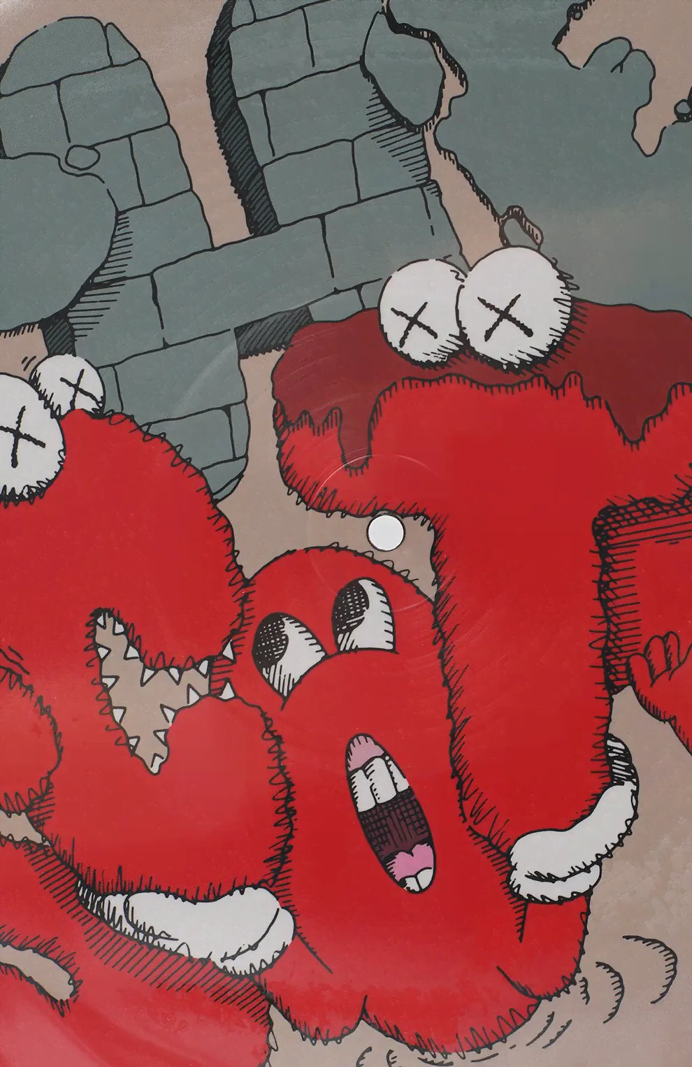Пластинка Travis Scott The Scotts Kaws