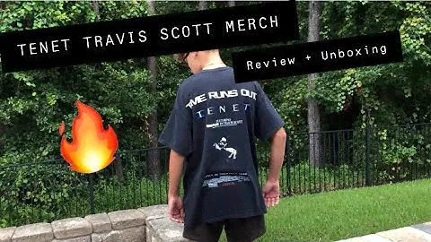 TRAVIS SCOTT TENET MERCH REVIEW, Is Travis Scott Merch Worth It? | Xander Gunning