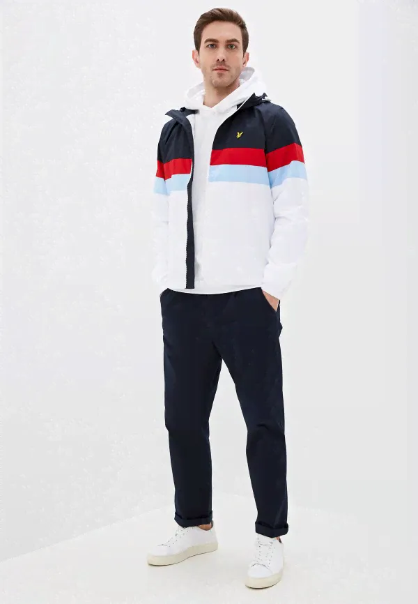Ветровка Lyle & Scott, Белый, Contrast Panel Yoke Jacket-3