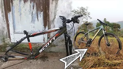 restoration bike scott scale 70 #ASMR